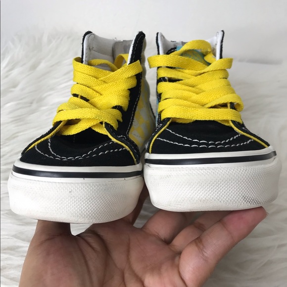 Vans x The Simpsons Kids Sk8-Hi Zip- Limited Edition Size 11 - Picture 15 of 16